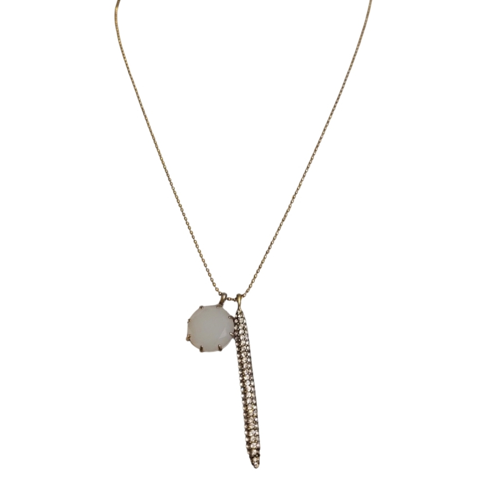 J. Crew 32" Necklace with Dangling Pendants